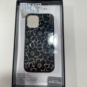 New in box, iPhone 12 mini floral case.